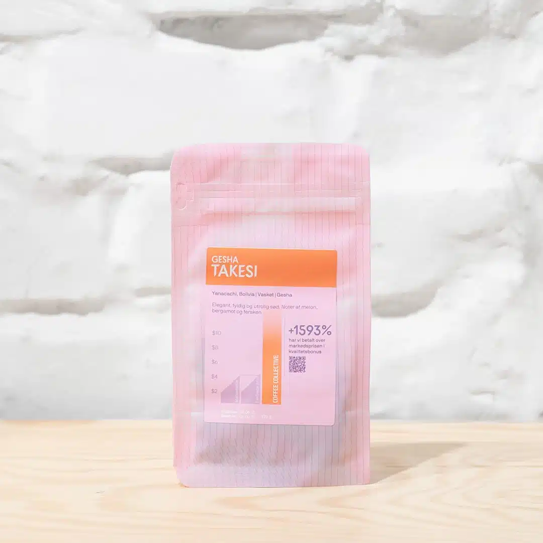 Coffee Collective Bolivien washed Takesi Geisha